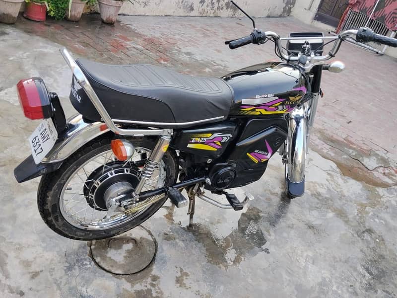 MS-JAGUAR E 125 الیکٹرک بائیک – تقریباً نئی حالت میں 4