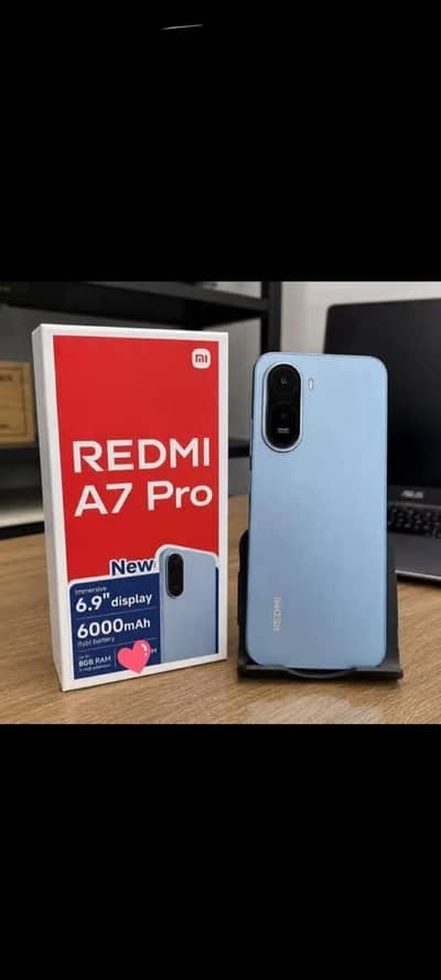 redmi a07   4/64  bettery time 7 hazar mh aik hafta use h bas new phon