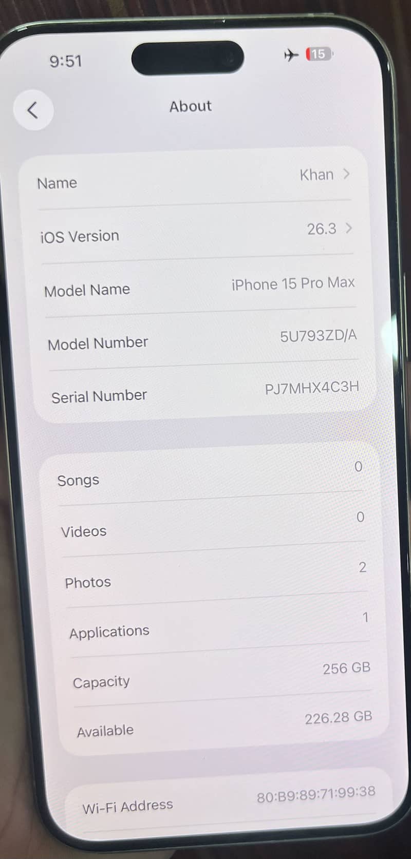 Apple iPhone 15 Pro Max 5