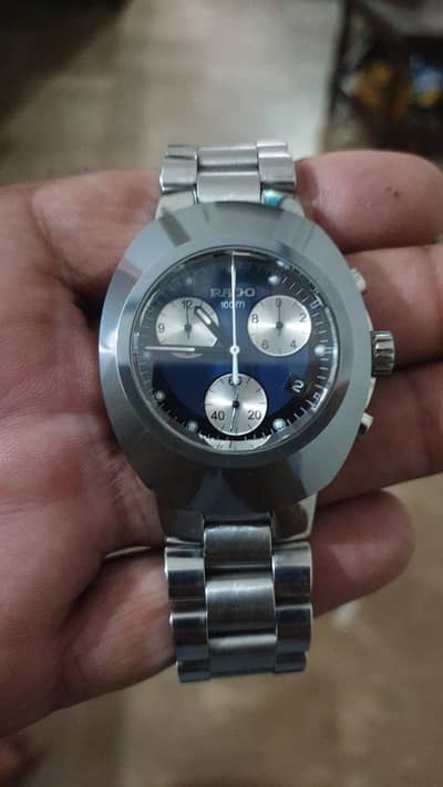 Rado chronograph genuine swiss