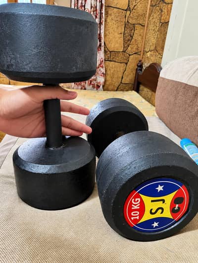 10Kg dumbell pair