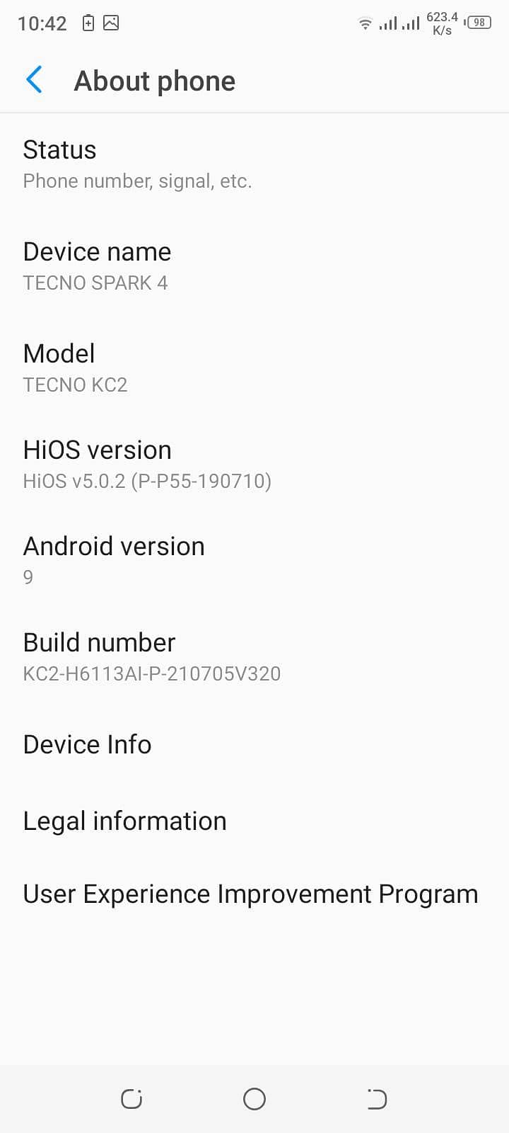 Tecno Spark 4 0
