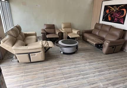 Recliner sofa set 7seatr