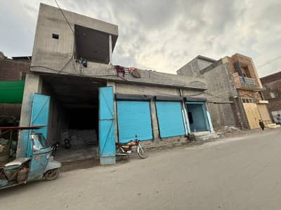 Huge Size Warehouse with 3 front shops Commercial property