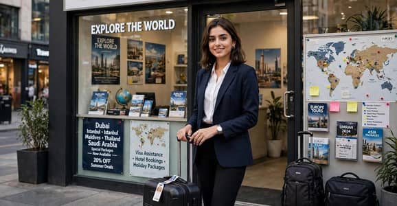 hiring female for travelling and tours office