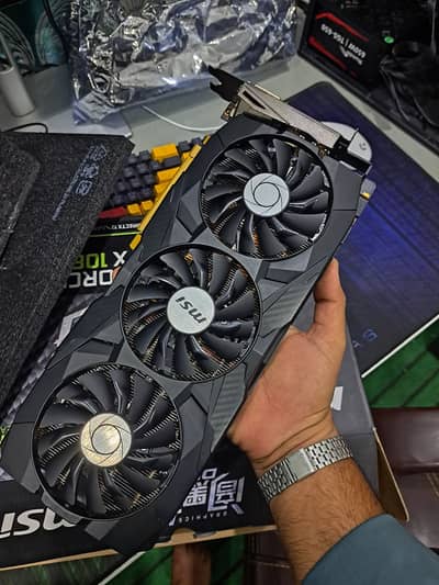 Msi Nvida GeForce GTX 1080 Ti DUKE 11G OC Whith Box 10/10 Condition