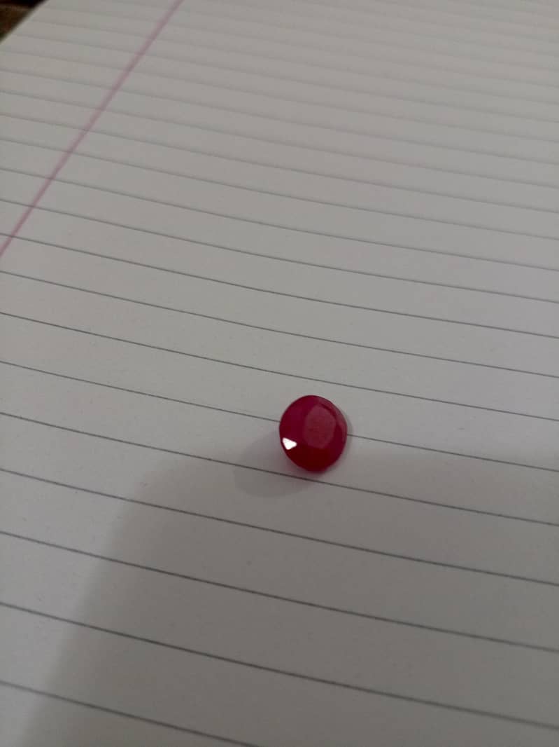 Ruby (6 karat] 1