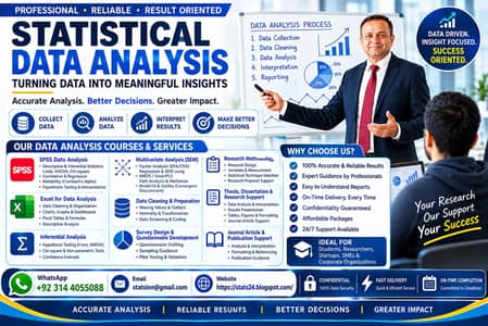 Professional SPSS Data Analysis | SEM | Thesis & Research Support
