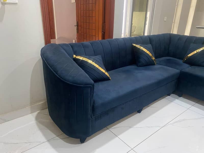 L shape 7 seater sofa 2
