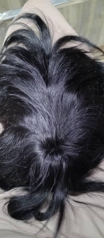 hair patch (wigs) orignal human hair with fixing