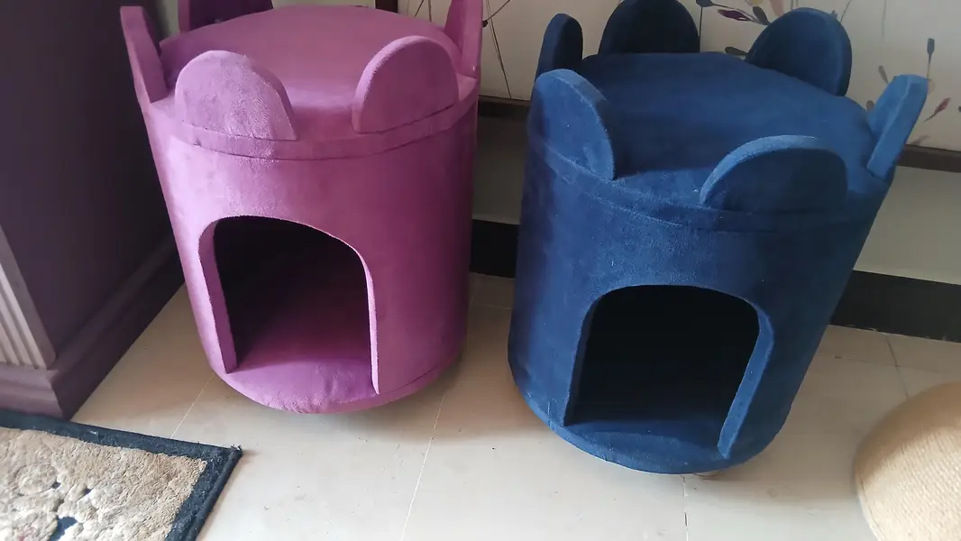 Cat/Dog house/cage wooden with foam — photo 2