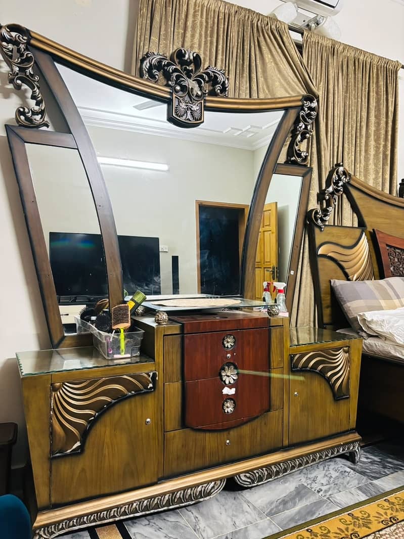 King size bed set 1