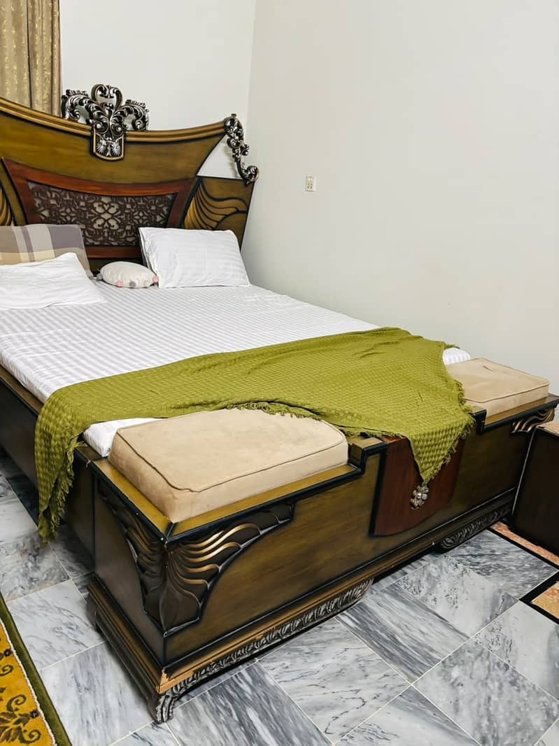 King size bed set 2