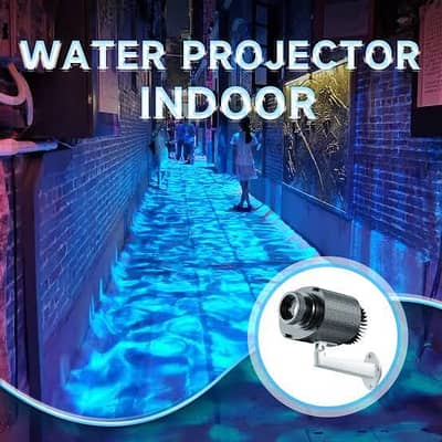 swimming pool or outdoor water effect projector light
