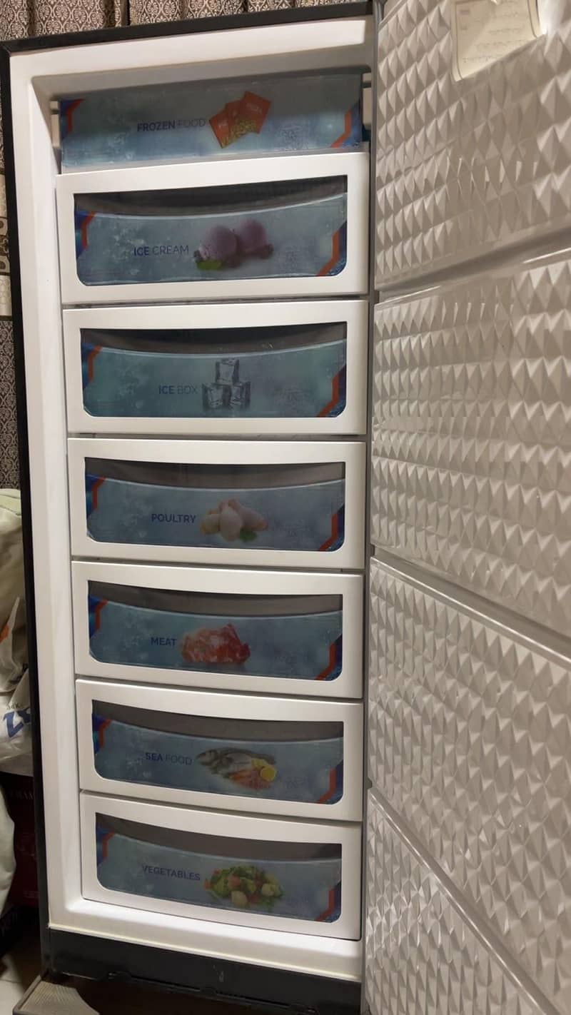 dawlance vertical freezer 2