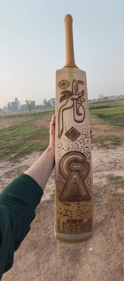 100%Orignal Coconut GA Qasim Player Edition Srilankan Tapeball  Bat