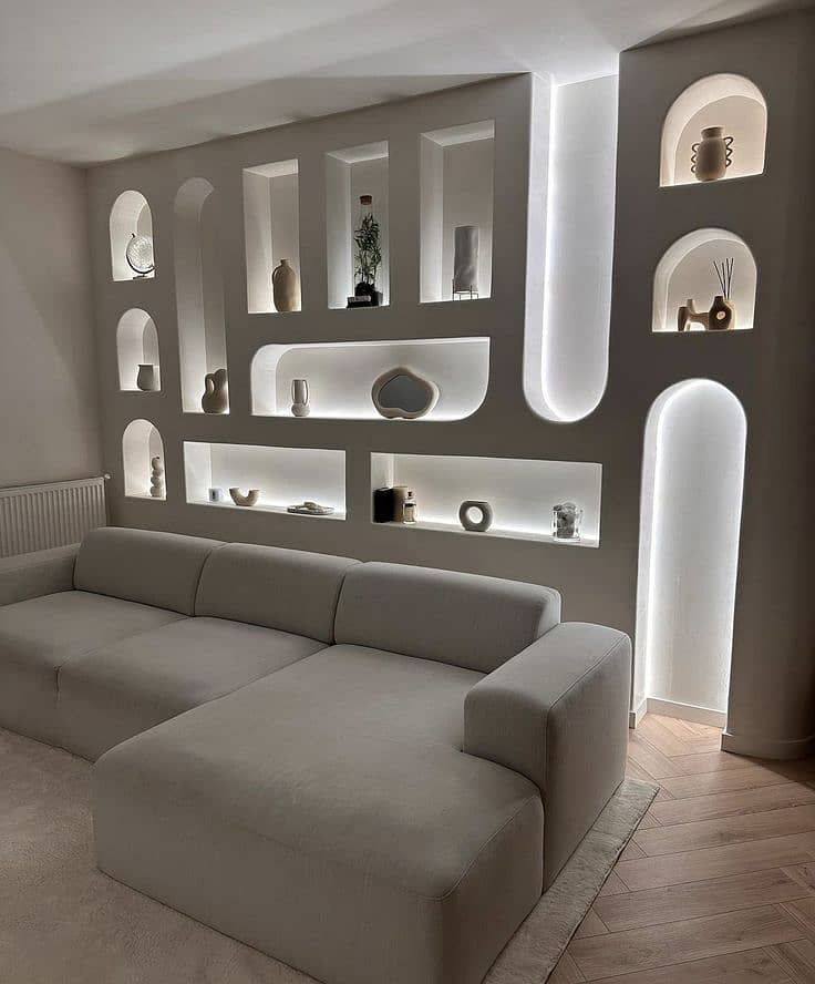 For ceiling design work all types 1