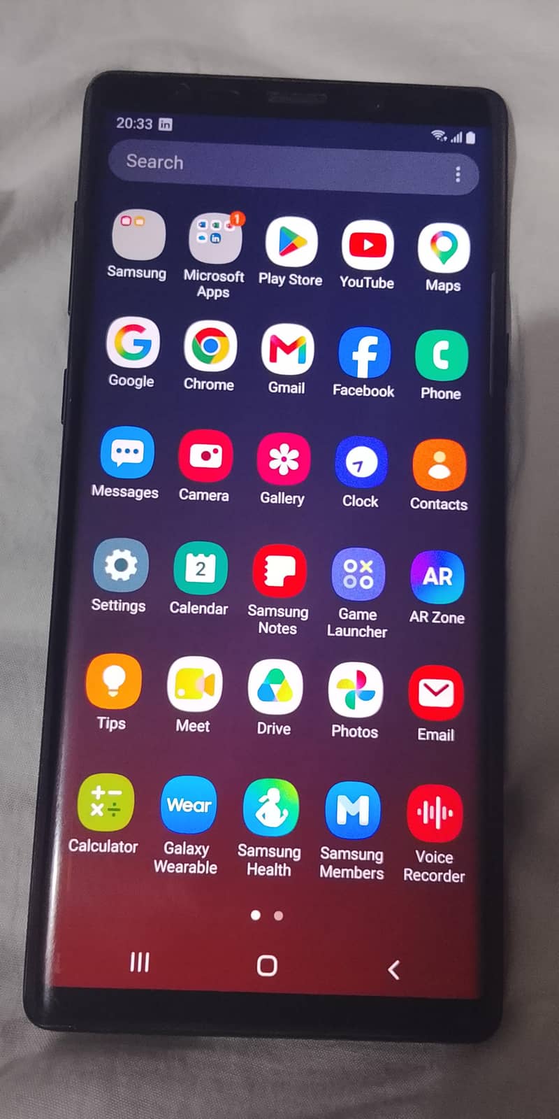 Samsung Mobile Note 9 0