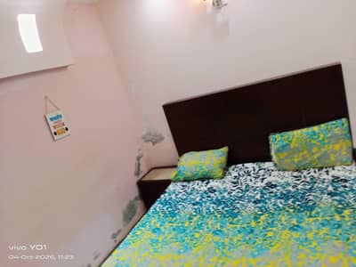 King Size Wooden Bed Set with Mattress & 2 Side Tables 03184111962