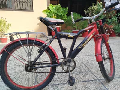 Super Champion Bicycle for Sale | Red & Black | Good Condition