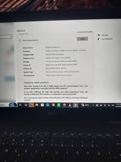 Dell Latitude E7470
