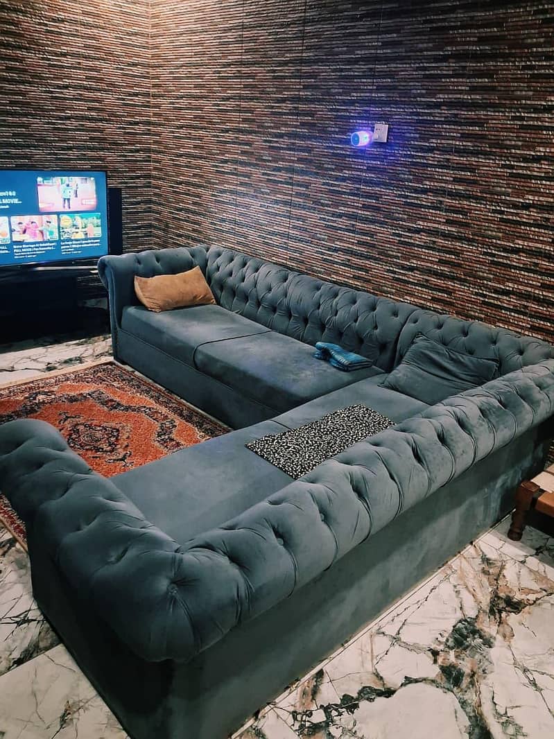 L Shape Sofa only 3 months use 0