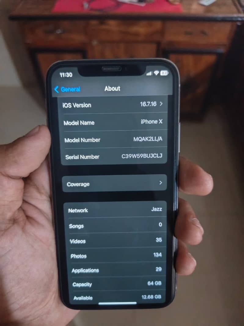 Apple iPhone X 5