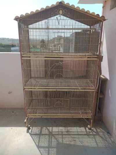 Used Iron Cage for Hens & Birds