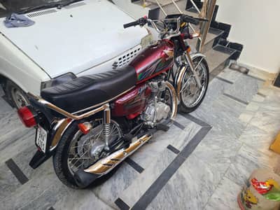 honda cg 125 22/23 overall 10/10 everything biometric available