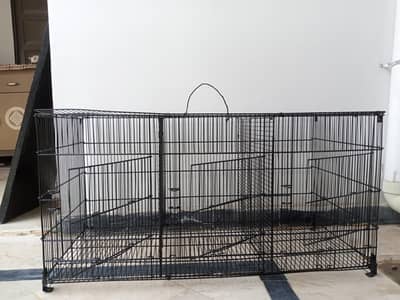 Premium Balck Cage For Birds.