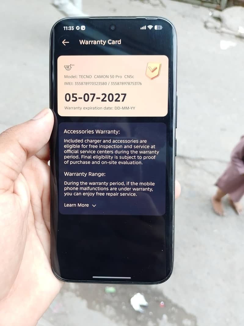 Tecno Camon 50 Pro Complete Box 7