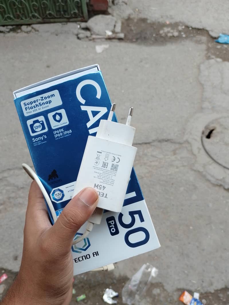 Tecno Camon 50 Pro Complete Box 8