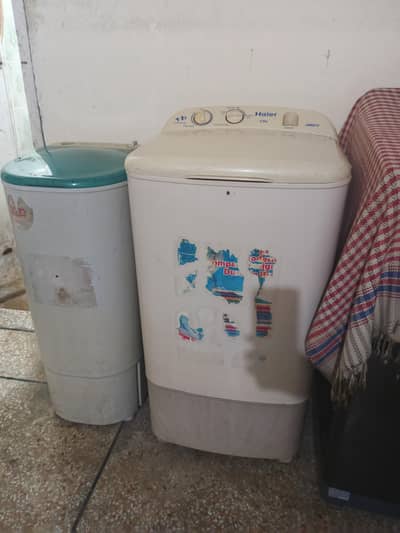 Haier washing machine & Spinner manual