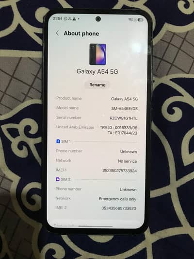 Samsung Mobile A54 5G