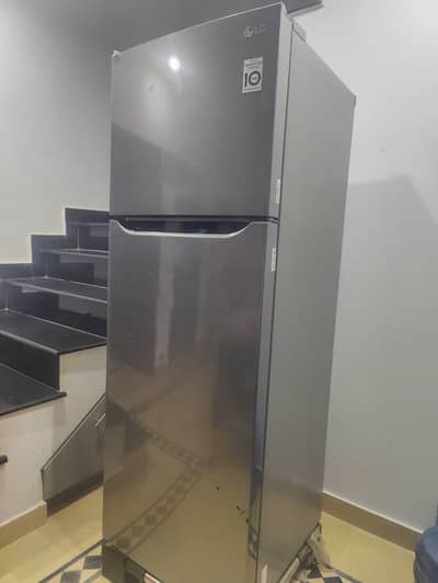 LG GN-B422SQCB 312L Smart Inverter Double Door Refrigerator