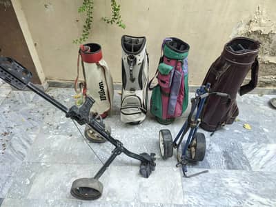 Bags and trolley up for sale