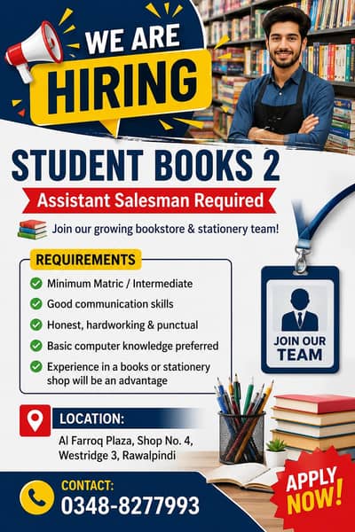 assistant saleman
