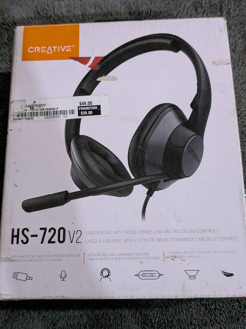 CREATIVE HS-720 V2 USB HEADSET 0