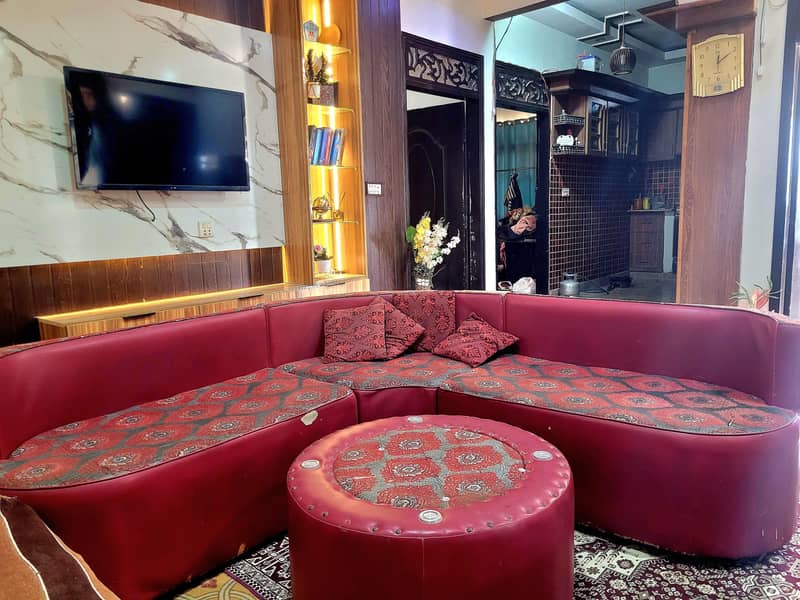 L shaped Corner Sofa Set 1