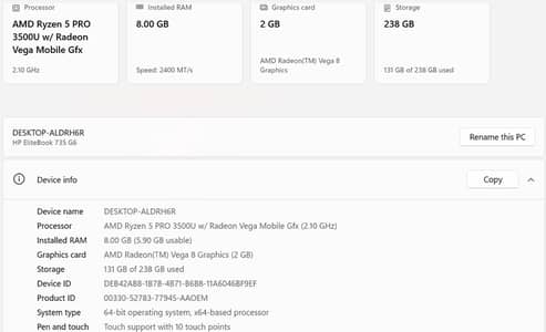 AMD Ryzen 5 PRO