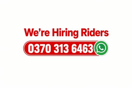 Riders Required For Food Tiffin Delivery