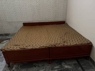 Wooden Bed