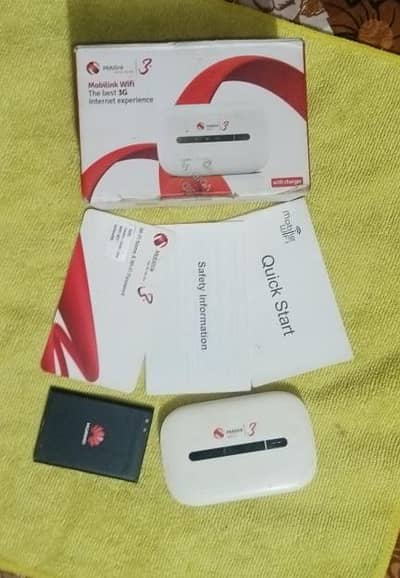 Mobilink 3G Portable Pocket Wi-Fi Device – Complete Box Pack