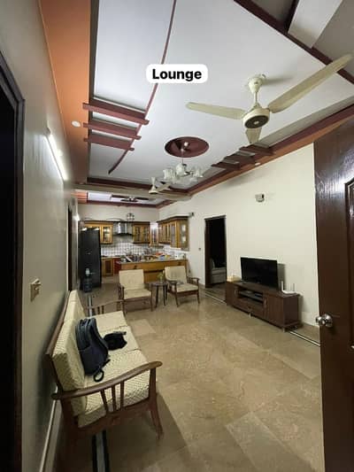 *PORTION FOR SALE*200 SQ YD'S Ground floor 3 Bedrooms with Attached Baths Drawing room & Tv Lounge Washing area  Car porch Pictures available Demand 190 Location :Kaneez fatima block 2 Behind of Dhaba express Scheme 33 near gate # 1 *Code(16836)*