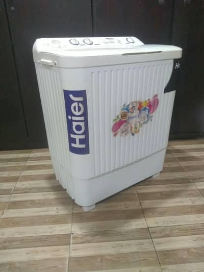 Haier washing machine twin tub semiautomatic capacity 10kg