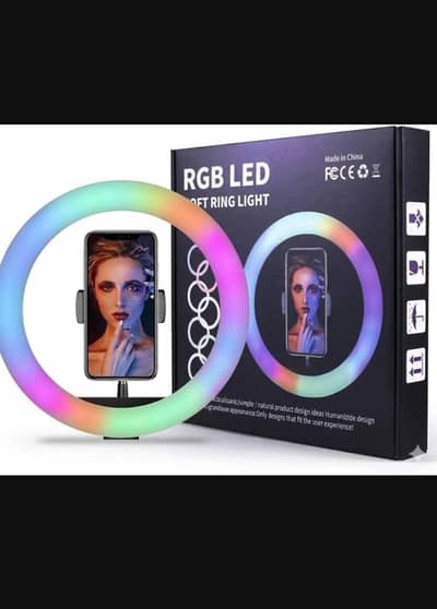 Mini clip ring light