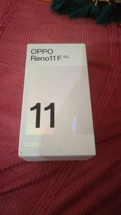 OPPO Reno 11F 5g 256 Gb Box Charger