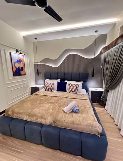 Daily Basis Apartment & Rooms Per day Perweek Short stay Available in E-11 Islamabad