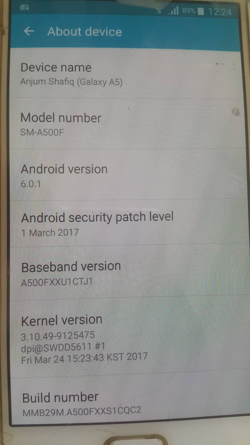 Samsung Mobile A5 2