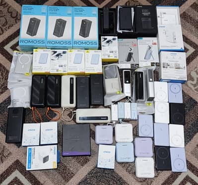 Powerbanks Romoss/Baseus/Anker/ Pisen